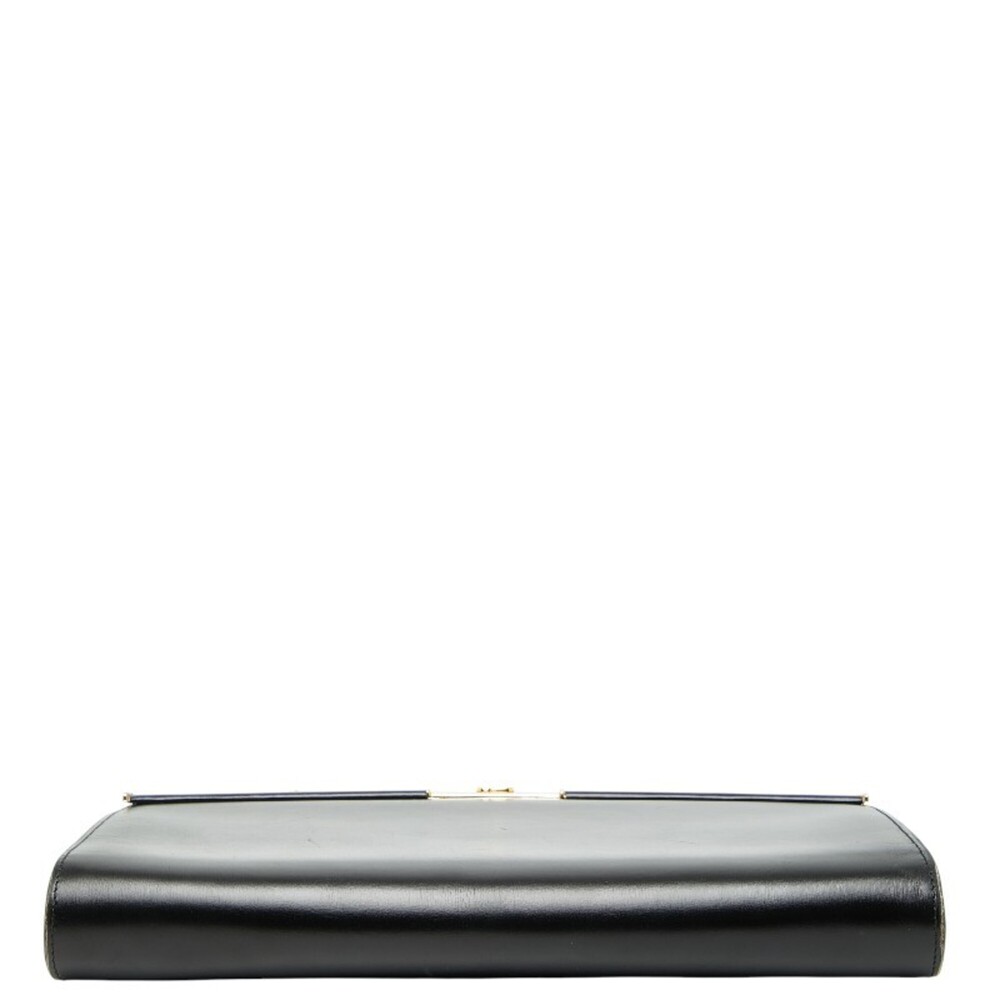CHRISTIAN DIOR Black Leather Shoulder Bag - Picture 3 of 8
